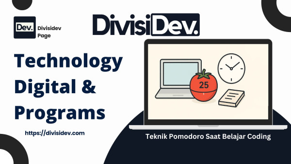 Cara Menerapkan Teknik Pomodoro Saat Belajar Coding